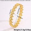 Ocean 304 Stainless Steel Tortoise Hinged Cuff Bangles for Men Women WG0DF18-01-2
