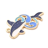 Alloy Enamel Pendants ENAM-B055-01B-3