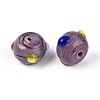 Handmade Lampwork Bumpy Beads LAMP-ZX003-07-07-3