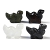 Natural Mixed Gemstone Dinosaur Figurines DJEW-M015-05-1