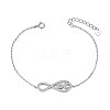 SHEGRACE Rhodium Plated 925 Sterling Silver Bracelet JB459A-1