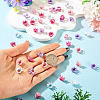48Pcs 4 Colors Alloy Crown European Beads FIND-TA0010-45-7