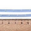 Electroplate Imitation Jade Glass Beads Strands EGLA-Q132-02A-A02-4