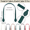 12Pcs 6 Colors Imitation Leather Bag Handle DIY-BBC0002-80-2