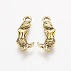 Tibetan Style Alloy Mermaid Pendants LS-TIBEP-5402-AG-FF-2
