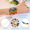 6Pcs Glass Beads Bracelets BJEW-TAC0038-5
