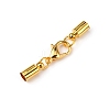 Brass Lobster Claw Clasps FIND-WH0044-78G-1