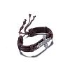 Adjustable Casual Unisex Leather Bracelets BJEW-BB15546-1