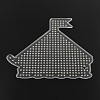House ABC Plastic Pegboards used for 5x5mm DIY Fuse Beads X-DIY-Q009-45-2
