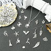 120Pcs 120 Style Tibetan Style Alloy Pendants FIND-YW0001-49-3