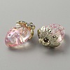 Transparent Acrylic Pendants OACR-CJC0009-01B-2