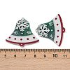 Christmas Themes Opaque Printed Acrylic Pendants OACR-B037-01-3