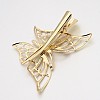 Iron Filigree Butterfly Alligator Hair Clip Findings PHAR-P001-03-2