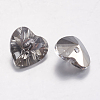 Faceted Glass Rhinestone Charms RGLA-F054-10x10-215-2