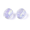 Handmade Foil Lampwork Beads Strands FOIL-T008-01C-3