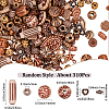 6 Bags Acrylic Beads MACR-SC0002-60-2