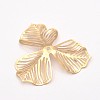 3-Petal Flower Rack Plating Iron Bead Caps LS-X-IFIN-D071-3
