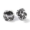 316 Surgical Stainless Steel Beads Hand Polished STAS-P362-24AS-1