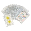 60Pcs 3 Styles Laser OPP Plastic Bags ABAG-YW0001-20-1