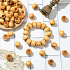 Pine Wood Beads WOOD-PA0001-03A-5