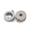304 Stainless Steel Charms STAS-C129-05P-02-2