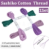 4 Skeins 4 Colors 6-Ply Cotton Embroidery Floss EMBR-WH20001-003C-2