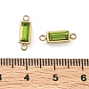 12Pcs 12 Colors Birthstone 304 Stainless Steel Rhinestone Connector Charms STAS-L022-576G-M-4