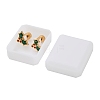 Christmas 304 Stainless Steel Stud Earrings EJEW-A144-01C-G-4