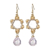 GLass Dangle Earrings EJEW-MZ00255-03-1