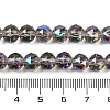 Transparent Electroplate Glass Beads Strands EGLA-N002-34C-C20-4