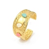 304 Stainless Steel Wide Cuff Bangles for Women LS-BJEW-K285-02G-4