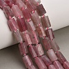 Natural Madagascar Rose Quartz Beads Strands GG-CBA7621-A04-01-1