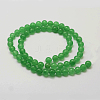 Natural White Jade Beads Strands G-G735-42-8mm-1-5