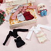 8Pcs 8 Styles Polyester Doll Clothes DIY-DC0003-58-5