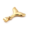 PVD Vacuum Plating 201 Stainless Steel Pendants X-STAS-P314-13B-G-2