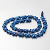 Electroplate Non-magnetic Synthetic Hematite Bead Strands G-F300-52A-05-2