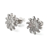 Non-Tarnish 304 Stainless Steel Embossing Stud Earrings LS-EJEW-U001-06P-02-2