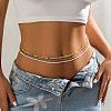 3Pcs Glass Seed Beaded 3 Layered Waist Chains for Summer Beach WG49EE4-04-2