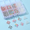 6 Style Luminous Acrylic & Transparent Plastic Beads MACR-FS0001-24-5