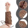 Imitation Leather Arm Guard AJEW-WH0080-10-3