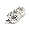 Alloy Rhinestone Pendants ALRI-C007-23P-4