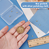 10Pcs 925 Sterling Silver Flat Round Crimp Beads STER-BC0002-69G-3