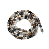 Natural Flower Amazonite Beads Strands G-RM2025-C45-B-3