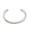 304 Stainless Steel Cuff Bangles for Women BJEW-K252-05P-3