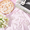 6 Sets 6 Styles Plastic Clay Pressed Molds AJEW-SC0004-09A-3