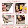 6 Sheets 6 Styles PVC Waterproof Decorative Stickers DIY-WH0489-022-2