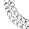 Aluminium Twisted Curb Chains CHA-YW0001-07S-1