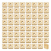 GOMAKERER 200Pcs Brass Beads KK-GO0001-75-1