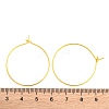 Brass Wine Glass Charm Rings Hoop Earrings X-EC067-3G-2