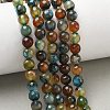 Natural Agate Beads Strands G-C082-A01-64-5